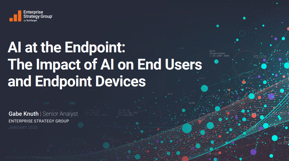 AI at the End point:The Impact of AI on End Users and Endpoint Devices